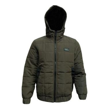 Imagem de Jaqueta Puffer Masculina Acolchoada Com Capuz Red Nose