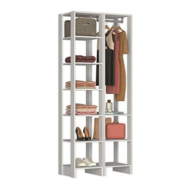 Imagem de Guarda Roupa Closet 09 Prateleiras Yes EY104.105 Branco Nova Mobile