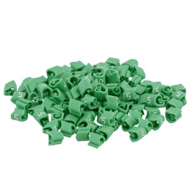 Imagem de Anilha MHG2/5 2,0-5,0mm Verde N° 5 Cod. 516-90663 - Hellermann