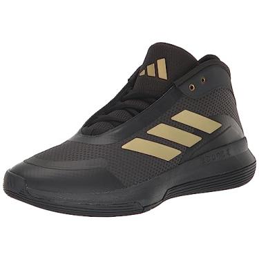 Imagem de adidas Tênis unissex adulto Bounce Legends, Carbono/Ouro Metálico/Preto, 34/35 BR