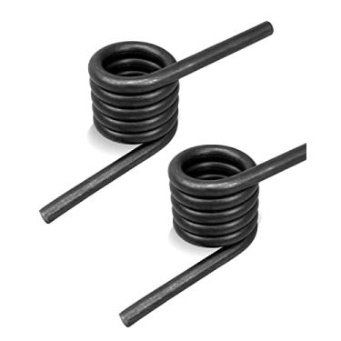 Imagem de EMIHO Conjunto de molas de torção de rampa de reboque esquerda e direita para reboque com haste/eixo de 2,5 cm, molas helicoidais de reboque substituem 3034278 ST9437L 3034279 ST9437R