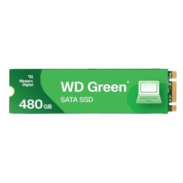 Imagem de Western Digital Unidade SSD de estado sólido interno WD Green SATA 480 GB - SATA III 6...