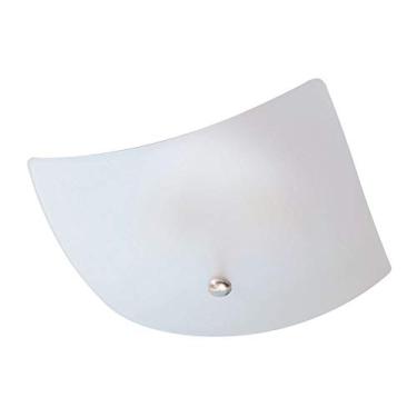 Imagem de Plafon Redondo 2 Lâmpada 100W E27. Pantoja & Carmona. 529. 60 W. Fosco Bivolt