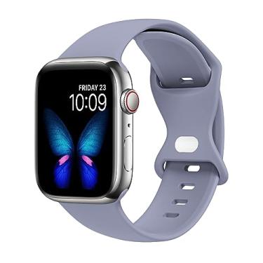 Imagem de Tighesen Pulseiras esportivas compatíveis com Apple Watch Ultra 2/Ultra SE séries 10/9/8/7/6/5/4/3/2/1 de 38 mm, 40 mm, 41 mm, 42 mm, 44 mm, 45 mm, 46 mm, 49 mm, P/M M/G para mulheres/homens,