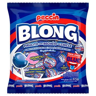 Imagem de Pirulito Blong Framboesa 672g Peccin