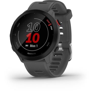 Imagem de Garmin Relógio Forerunner 55 Cinza 42mm com Monitor Cardíaco de Pulso e GPS
