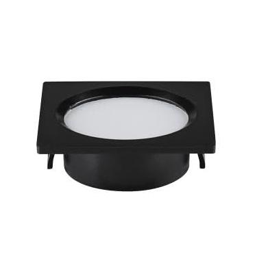 Imagem de Spot Woody Slim Preto 2W 150º IP20 3000K Quadrado IRC80 Gaya