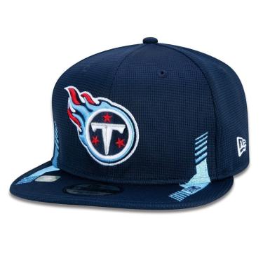 Imagem de BONE 9FIFTY TENNESSEE TITANS SIDELINE COLD WEATHER ABA RETA AZUL ABA RETA SNAPBACK AZUL NEW ERA-Masculino