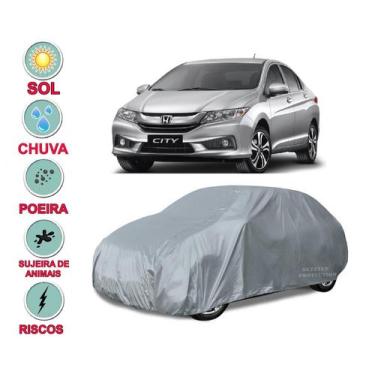 Imagem de Capa cobrir carro City 100% Impermeável Proteção Total Bezzter