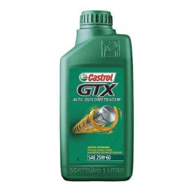 Imagem de Óleo Para Motores Castrol Gtx 25w60 Alta Quilometragem (Gasolina/GNV/E