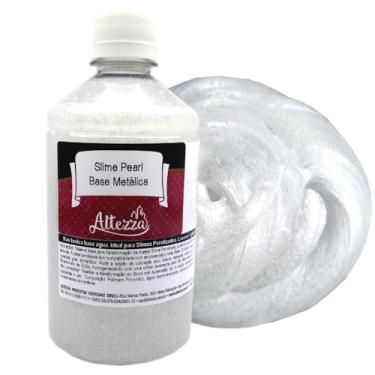 Imagem de Cola Perolizada Slime Pearl Base Metalica 250g Diy Slime Diversão Ferias Sensorial Slime Massinha Meleca Geleca Altezza