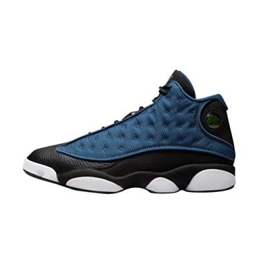 Imagem de Men's Jordan 13 Retro Brave Blue Navy/University Blue-Black (DJ5982 400) - 9
