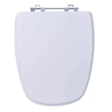 Imagem de Tampa Vaso Sanitário MDF Laqueado Monte Carlo Deca - Sicmol, Branco