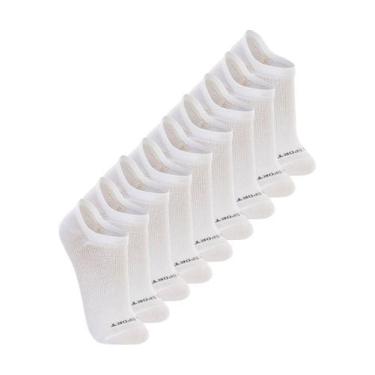 Imagem de Kit 9 Pares de Meias Esportiva Invisível Lupo 3170-089 - Genérico, Bra