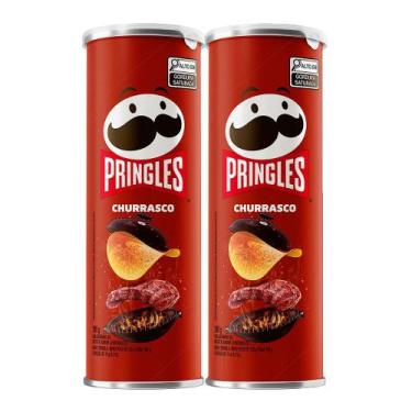 Imagem de Kit 2 Batata Pringles Churrasco 109g