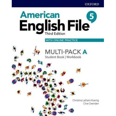 Imagem de American english file 5a - student book/workbook multi-pack with onlin