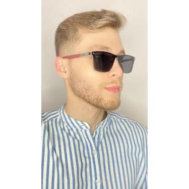 Imagem de Armação Óculos De Grau Masculino Jack 2 Em 1 Vermelho - Palas Eyewear