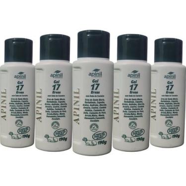 Imagem de Revenda 5 Gel 17 Ervas Sebo de Carneiro Dores Musculares - Apinil