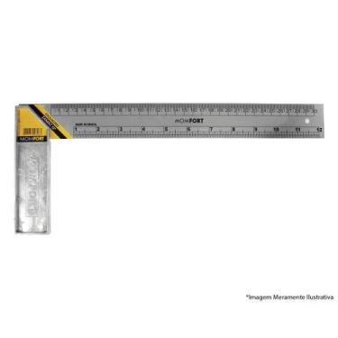 Imagem de Esquadro Zamak Momfort 14equot 35Cm 626014