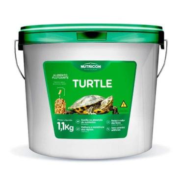 Imagem de Ração Nutricon Turtle para Tartarugas - 1,1kg - Nutricon Pet