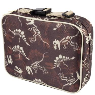 Imagem de Bentology Lancheira para meninos – Bolsa infantil isolada, durável, serve para caixas Bento, recipientes de encaixe com tampas e garrafas, manga de volta às aulas mantém a comida mais quente, fria por