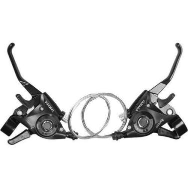 Imagem de Alavanca Passador Marchas Rapid-fire Yamada Preto 24v Index