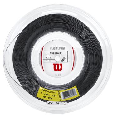 Imagem de Corda Wilson Revolve Twist 16L 1.30mm Preta - Rolo com 200 metros