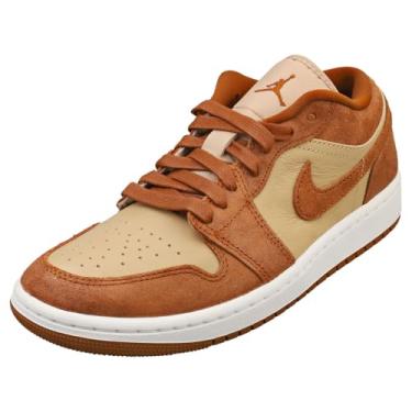 Imagem de Jordan Tênis feminino Low SE Legend MD Brown/Legend Coffee (FJ3453 200), Legend Medium Brown/Sail/Legend Coffee, 8.5