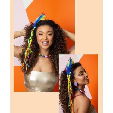 Imagem de Tiara Fantasia Carnaval  Papilloo, Azul