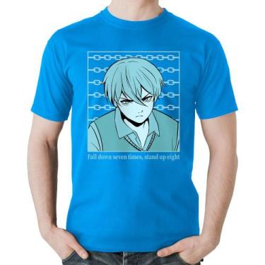Imagem de Camiseta Algodão Fall Down Seven Times, Stand Up Eight - Foca na Moda,