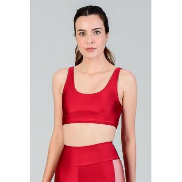 Imagem de Top Feminino Pulse Fitae, Vermelho, P