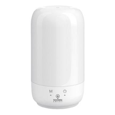 Imagem de Luminaria Abajur Mesa Rgb Pill Smart Wi-fi Led Taschibra, Branco, Bran