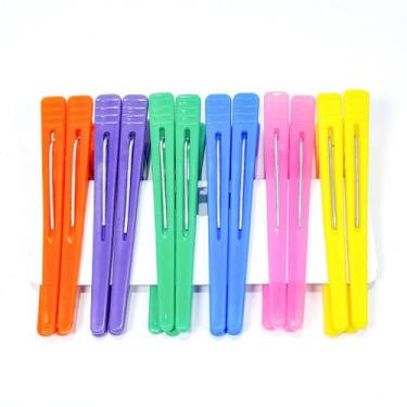 Imagem de Kit 12 Piranhas Bico de Pato Pequeno Para Cabelo- Escolha o Seu - Pode