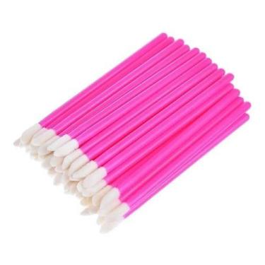 Imagem de Kit C/ 50 Pincel Aplicador De Baton / Glos / Lash / Extensão - OEM