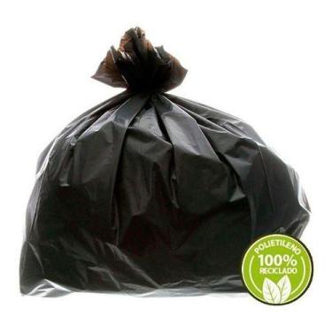 Imagem de Saco De Lixo 200 Litros Preto Reforçado 100un - HIGIPACK