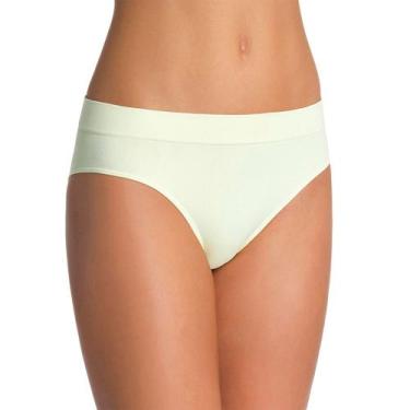 Imagem de Calcinha Básica Lupo 40300-001 Poliamida Sem Costura, Branco, M