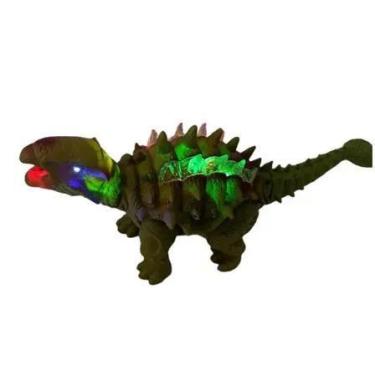 Imagem de Brinquedo Dinossauro Anquilossauro Com Luz E Som Movimenta e muito top