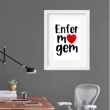 Imagem de Quadro Enfermagem - 60X48Cm - Quadros On-Line