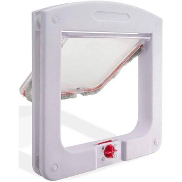 Imagem de Porta Portinha De Passagem Pet Door Gato Cachorro 4 Funções
