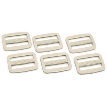 Imagem de Regulador Plástico Retangular 25mm - Círculo, 30 BEGE