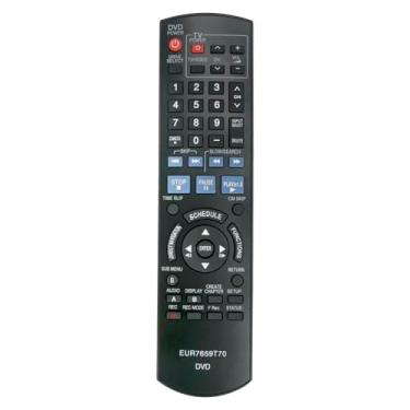 Imagem de Controle remoto substituído EUR7659T70 adequado para gravador de DVD Panasonic DVDR DMR-EZ27 DMREZ27 DMR-EZ27K DMREZ27K DMR-EZ27P DMREZ27P