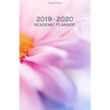 Imagem de 2019-2020 Academic Planner: July 2019 - June 2020 (12 months), yearly/monthly/weekly planner, Calendars 2019-2020, pages for to notes, Schedule, Appointments, Organizers : soft flower 2