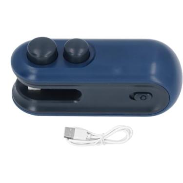 Imagem de Seladora Térmica Portátil Recarregável a Vácuo, Mini Máquina Seladora Térmica de Saco, Máquina Seladora Portátil para Sacos Plásticos, Armazenamento de Alimentos, Lanches,