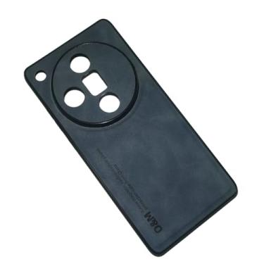 Imagem de Kepuch Silklike Capa para Oppo Find X7 Pro 5G/Find X7 Uitra 5G - Case Placa de Metal Embutida para Oppo Find X7 Pro 5G/Find X7 Uitra 5G - Azul