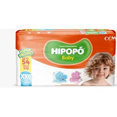 Imagem de FRALDA HIPOPO MEGA XXG COM 50 TIRAS