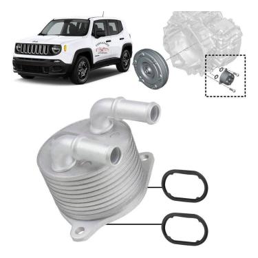 Imagem de Resfriador Trocador De Calor Câmbio Fiat Toro Jeep Renegade