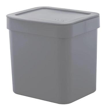 Imagem de Lixeira Para Pia De Cozinha Trium 2,5 Litros Chumbo LX500CHF - Ou