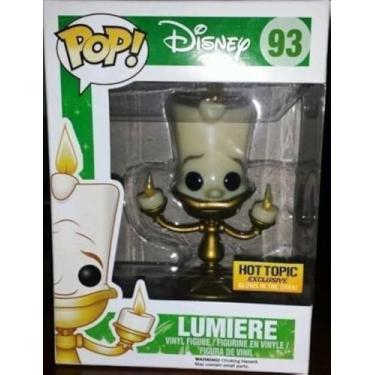 Imagem de Funko Pop! Disney #93 Lumiere (Hot Topic Exclusive Glow in The Dark) A Bela e a Fera de Funko