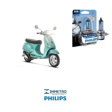 Imagem de Lâmpada Philips BlueVision H4 p/ Vespa LX 150 2007 2013