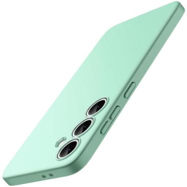 Imagem de JETech Capa Ajuste Fino para Samsung Galaxy S24 FE, Case Capinha de Telefone Fina e Flexível em TPU Macio e à Prova de Choque com Acabamento Fosco (Menta Verde)